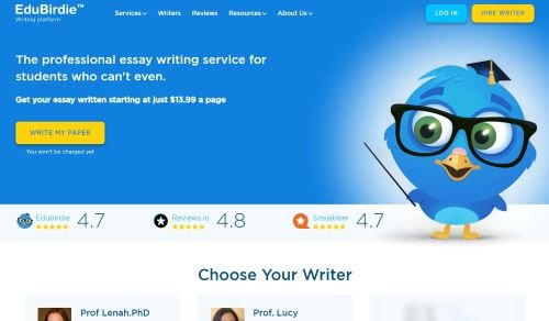 edubirdie service overview