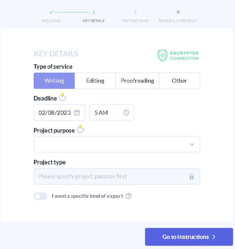 essaylab ordering process